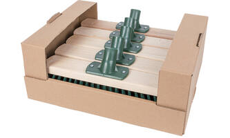 VEBA Display Straatbezem groen 40 st