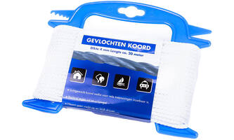 VEBA Gevlochten Koord Wit 4 mmx20 m