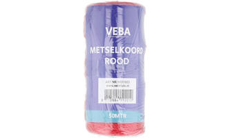 VEBA Metselkoord Rood 50 m